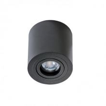 Brant round lampa sufitowa 1x50W GU10 230V czarna