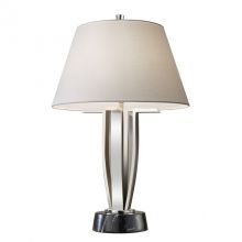 Silvershore lampa stołowa 1x60W E27 230V srebrna