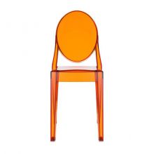 Victoria Ghost krzesło 38x89x52cm pomarańczowe