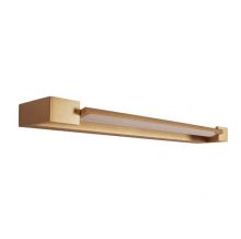 Flink kinkiet led 18W 1700lm 3000K IP44 złota matowa