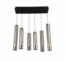 Cilindro oprawa wisząca led 54W 3000K  3 stopniowy ściemniacz czarny