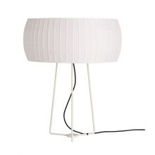 Isamu lampa stołowa 2x100W E27 230V biała