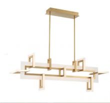 Inizio oprawa wisząca led 86W 3000K 3305lm złota szczotkowana