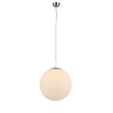 White Ball lampa wisząca 25cm. 1x40W E27 230V biała