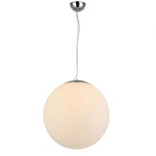White Ball lampa wisząca 50cm. 1x40W E27 230V biała