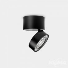 Kiva_surface reflektor sufitowy 1x6,4W IP20 czarny