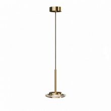 Lunaris oprawa wisząca led 6W 3000K złota matowa