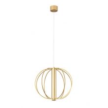 Moss oprawa wisząca led 41W 3000K 2721lm ściemnialna złota