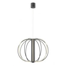 Moss oprawa wisząca led 72W 3000K 4649lm ściemnialna czarna