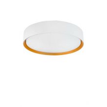 Binary plafon led 24W 2700k-4000k IP44  biało/złoty