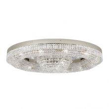 Saturn lampa sufitowa plafon kryształowy 15x60W E27 chrom / kryształ SPECTRA Swarovski Crystal
