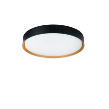 Binary plafon led 30W 2700k-4000k IP44 czarno/złoty