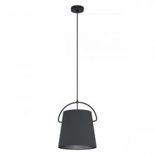 Granadillos lampa wisząca czarna 1x40W E27