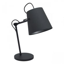 Granadillos lampa stołowa czarna 1x40W E27
