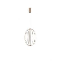 Brea oprawa wiszaca led 46W 2700k-3000k-4000k ściemnialna beżowa