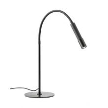Drill lampka biurkowa led 8W 3000K 490lm ściemnialna czarna