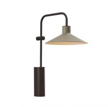 Platet kinkiet E14 9W czarno/oliwkowy