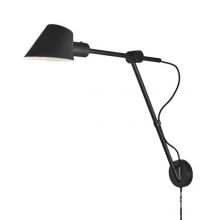 Stay kinkiet  E27 12W czarna