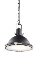Nautilius_M lampa wisząca 1x60W E27 26cm ciemny brąz