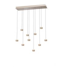 Quiberon oprawa wisząca led 55W 3000K 7000lm 3 stopnie świecenia piaskowa