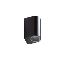 Rimini 2 kinkiet zewnętrzny 2xGU10 8W IP54 czarny