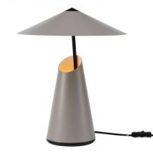 Taido lampka stołowa E27 12W brązowa