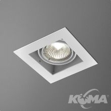 Squares lampa wpuszczana 1x50W GU5.3GU5\.3 |GU5\.3 |GU5\.3 |GU5\.3 | MR16 12V biały struktura