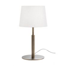 Nemia lampka stołowa E27 15W patyna
