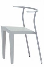 Dr glob krzeslo 48x47.5x73cm szary-srebrny 