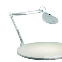 FAGERNES lampa stołowa biała + szkło powiększająca 1x22W T5 2700K 1250lm 