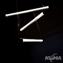 Palos 3 oprawa wisząca led 29W 3000K 3-stopniowy ściemniacz czarna