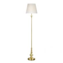 IMPERIA lampa podłogowa złota/biała 1x60W E27