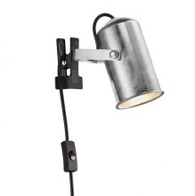Porter lampka na klips E27 60W galwanizowany