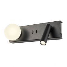 Norma kinkiet led 5W + 3w  3000K 330lm + 120lm  czarny