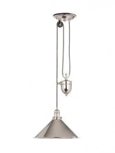 Provence lampa wisząca 1x100W E27 nikiel polerowany