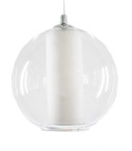 Merida l lampa wisząca 1x23W E27 31cm biały