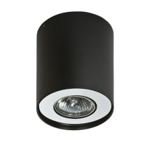 Neos lampa sufitowa 1x50W GU10 230V czarna/aluminium