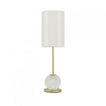 Brillante lampa stołowa złoty/transparentny 9W LED 3200K 