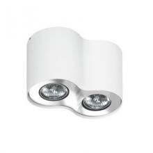 Neos lampa sufitowa 2x50W GU10 230V biała/chrom