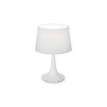 London Small lampa stołowa 1x60W E27 230V biała