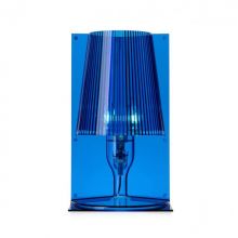 Take lampka stolowa 1x28W halo E14 niebieska