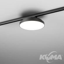 Blos_round plafon w systemie szynowy 11,3W led 3000K  on/off  czarny