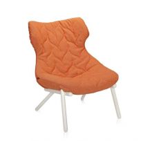 Foliage fotel 70x90x80cm trevira pomaranczowy/bialy