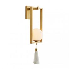 Trapeze_arteriors kinkiet E14 8W mosiądz antyczny