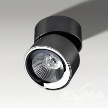 Scorpio lampa sufitowa 10W LED 230V czarny chrom