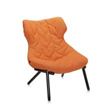 Foliage fotel 70x90x80cm trevira pomaranczowy/czarny