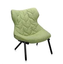 Foliage fotel 70x90x80cm trevira zielony/czarny