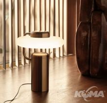 Tratto lampa stołowa E14 11W patyna