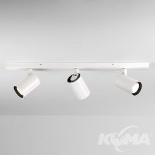Aqua Triple Bar reflektor łazienkowy 3x6W GU10 230V biały