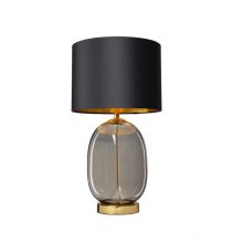 Salvador lampa stołowa złoty/czarny/grafit 1x25W led E27